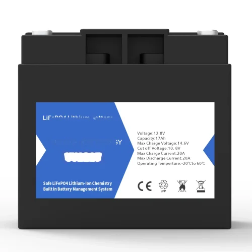 12.8V 17Ah LiFePO4 Battery