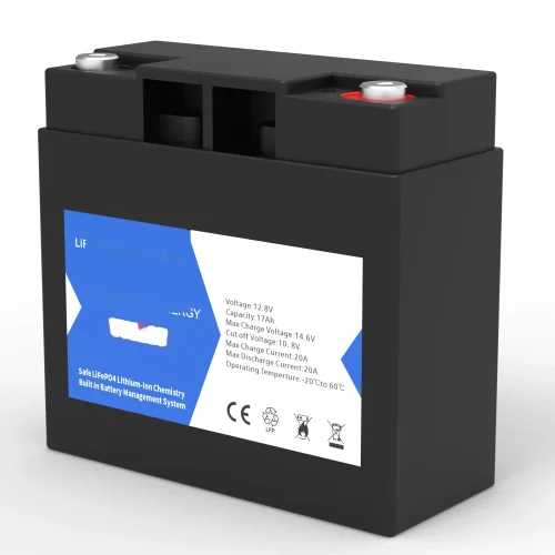 12.8V 17Ah LiFePO4 Battery - view 2