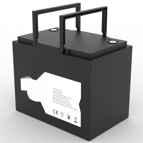 12.8V 80Ah LiFePO4 Battery - view 2
