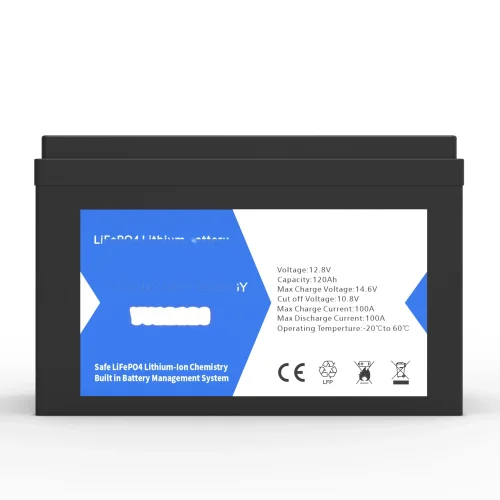 12.8V 120Ah LiFePO4 Battery