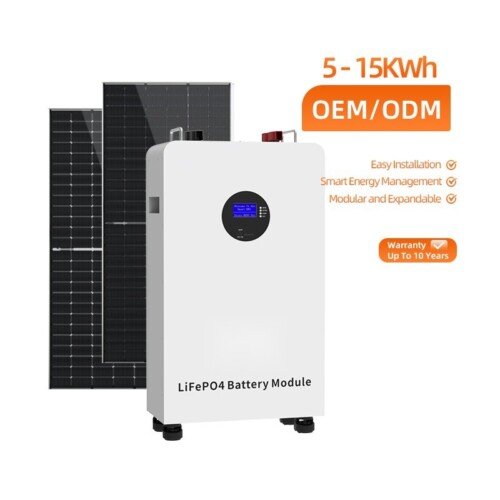 48V 100Ah Wall-mounted LiFePO4 Battery