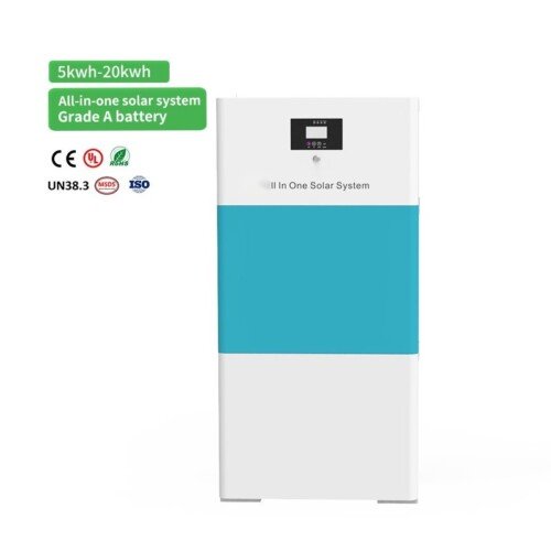 48V 100Ah All-in-one Stackable LiFePO4 Battery System